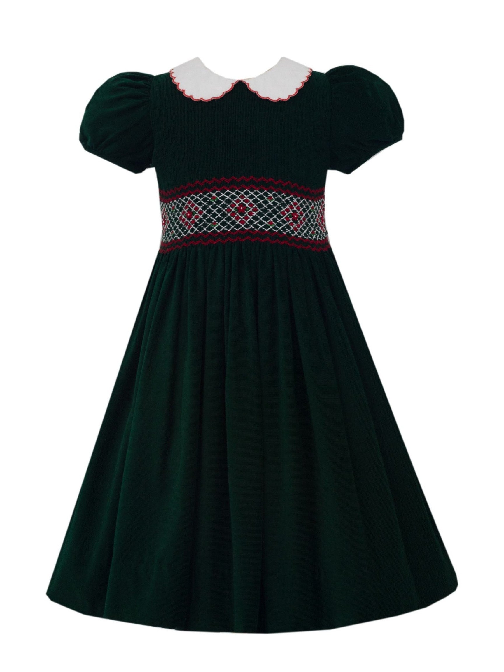 PRE-ORDER Pauline Green Corduroy Dress