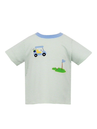 Golf Green Applique Shirt