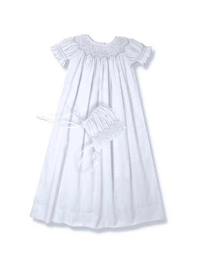 Rosebud Daygown Set - Blessings White
