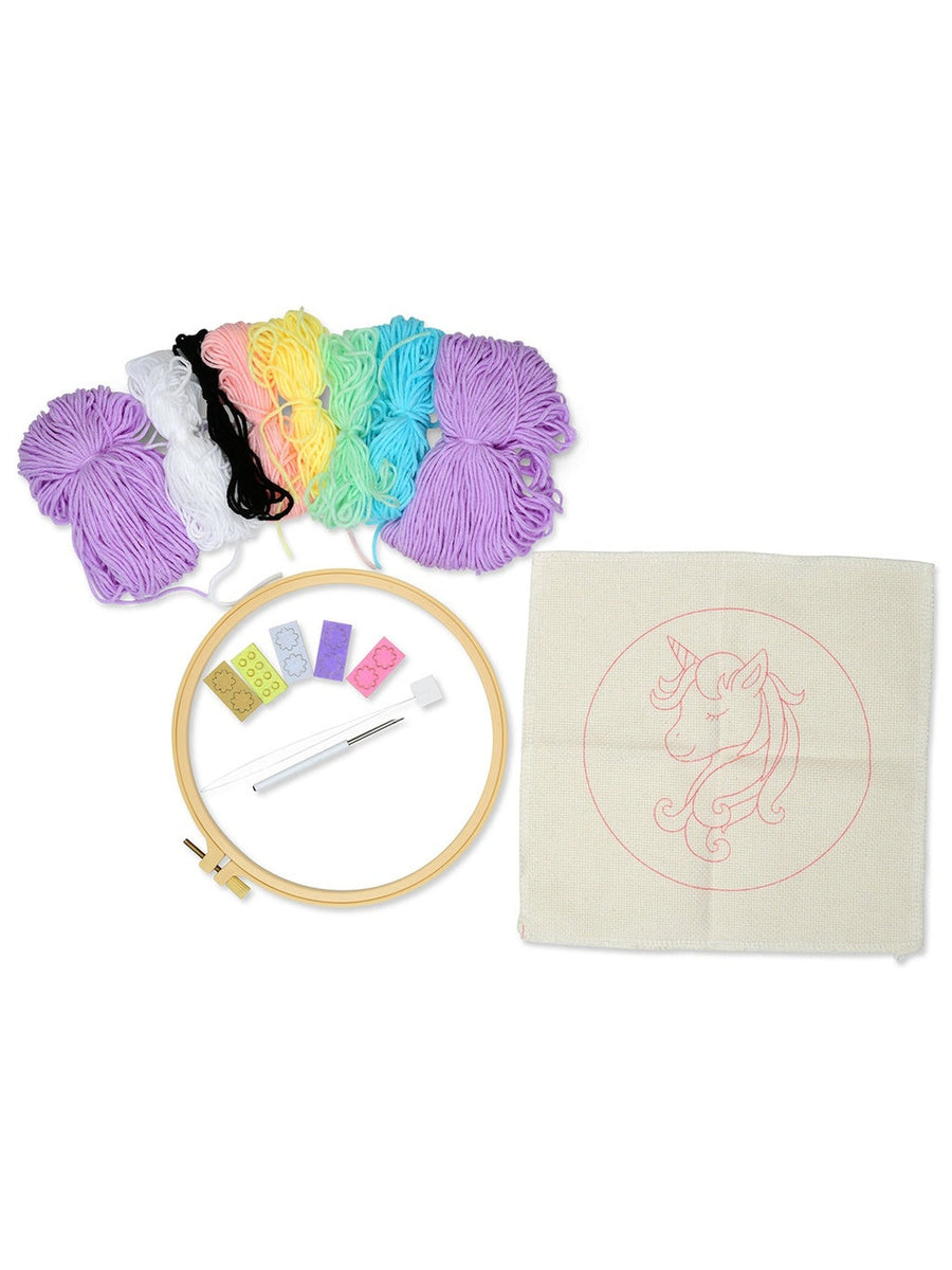 Unicorn Punch Needle Kit Posh Tots Children's Boutique