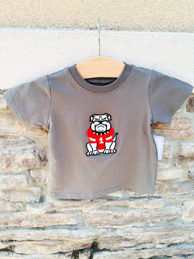 Bulldog Applique T-Shirt