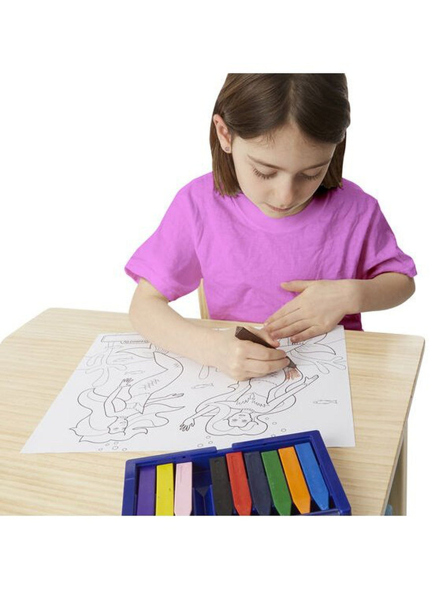 MASSRT Triangle Jumbo Crayons for Kids Ages 2-4, 18 Colors
