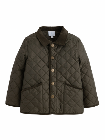 Classic Quilted Jacket - Olive