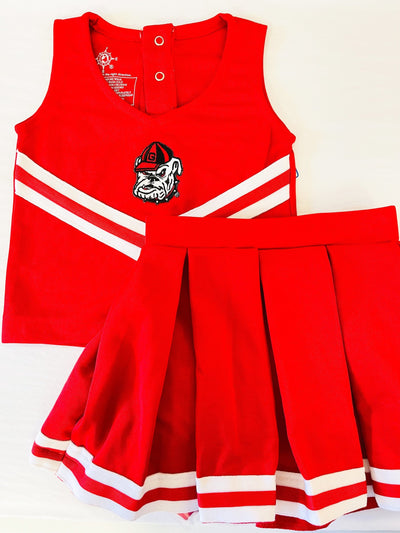 Georgia Two Piece Cheer Uniform