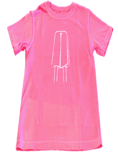 Hot Pink Popsicle S/S Graphic Tee