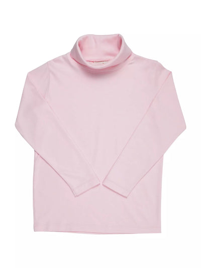 Tatum's Turtleneck Shirt - Palm Beach Pink - Posh Tots Children's Boutique