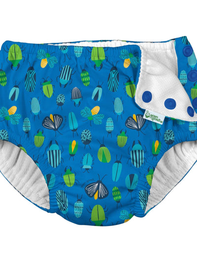 Snap Reusable Absorbent Swim Diaper - Boy Prints