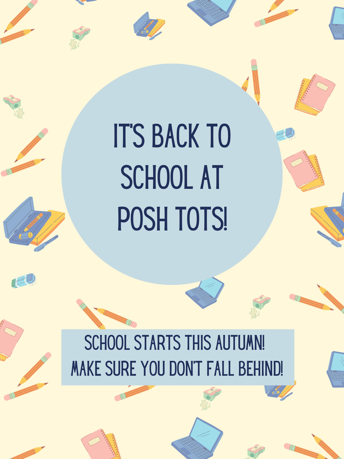 It's Back to School Time!