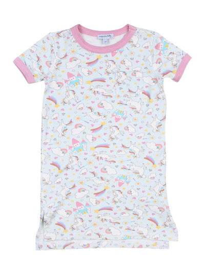 Dreamy Unicorns S/S Nightgown - Posh Tots Children's Boutique