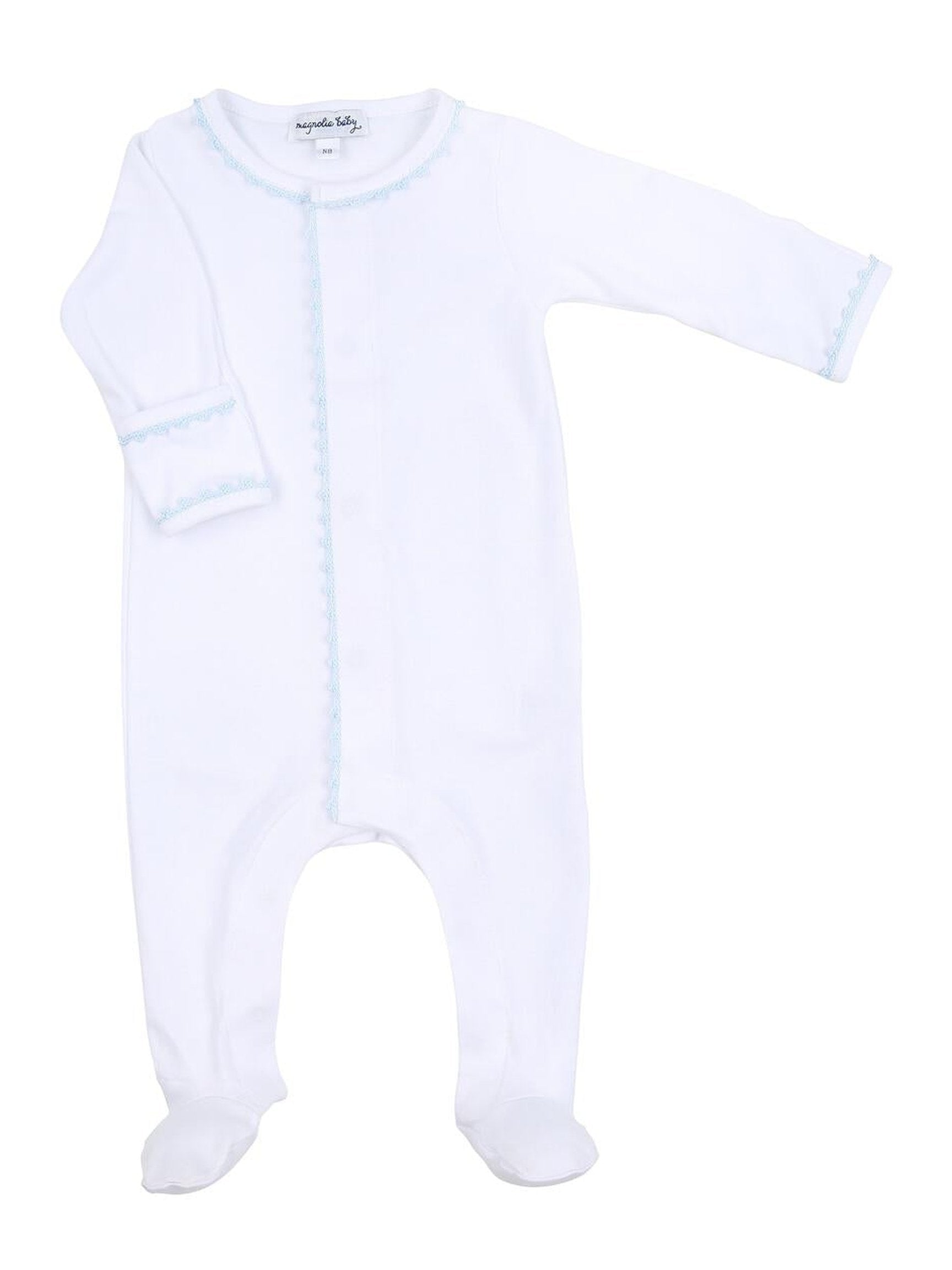 Baby Joy Embroidered Footie