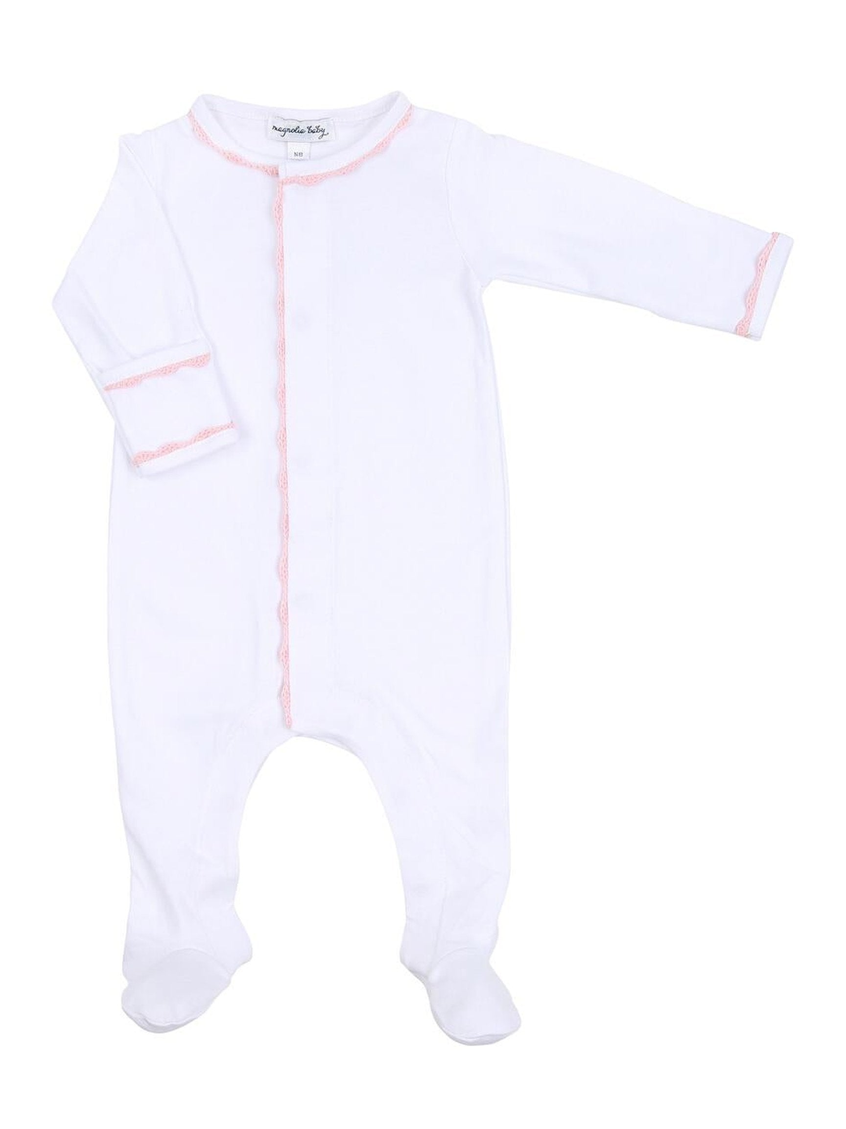 Baby Joy Embroidered Footie