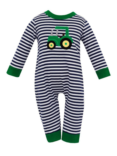 Tractor Applique Romper