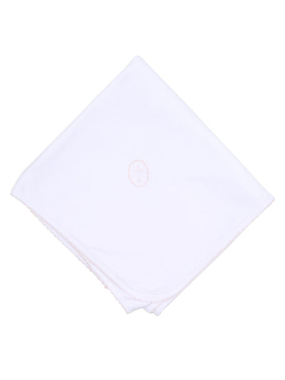 Blessed Embroidered Receiving Blanket - Posh Tots Children's Boutique