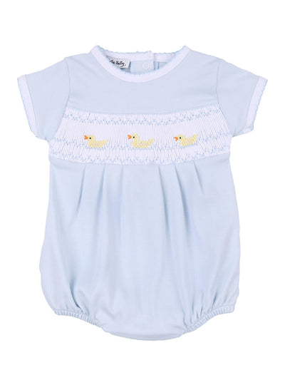 Just Ducky Classics Smocked S/S Bubble