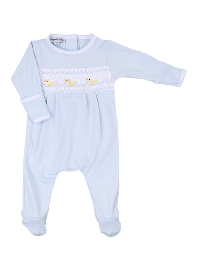 Just Ducky Classics Smocked Footie