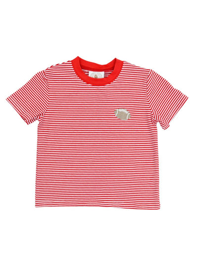 Red Striped Tailgate T-Shirt
