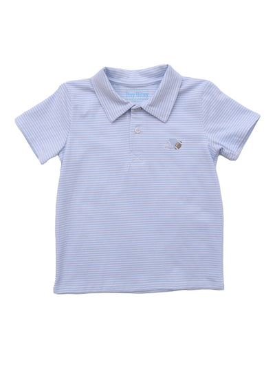 Light Blue Game Day Polo