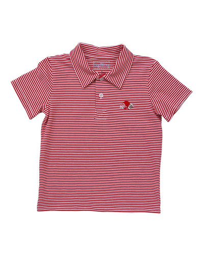 Red Game Day Polo