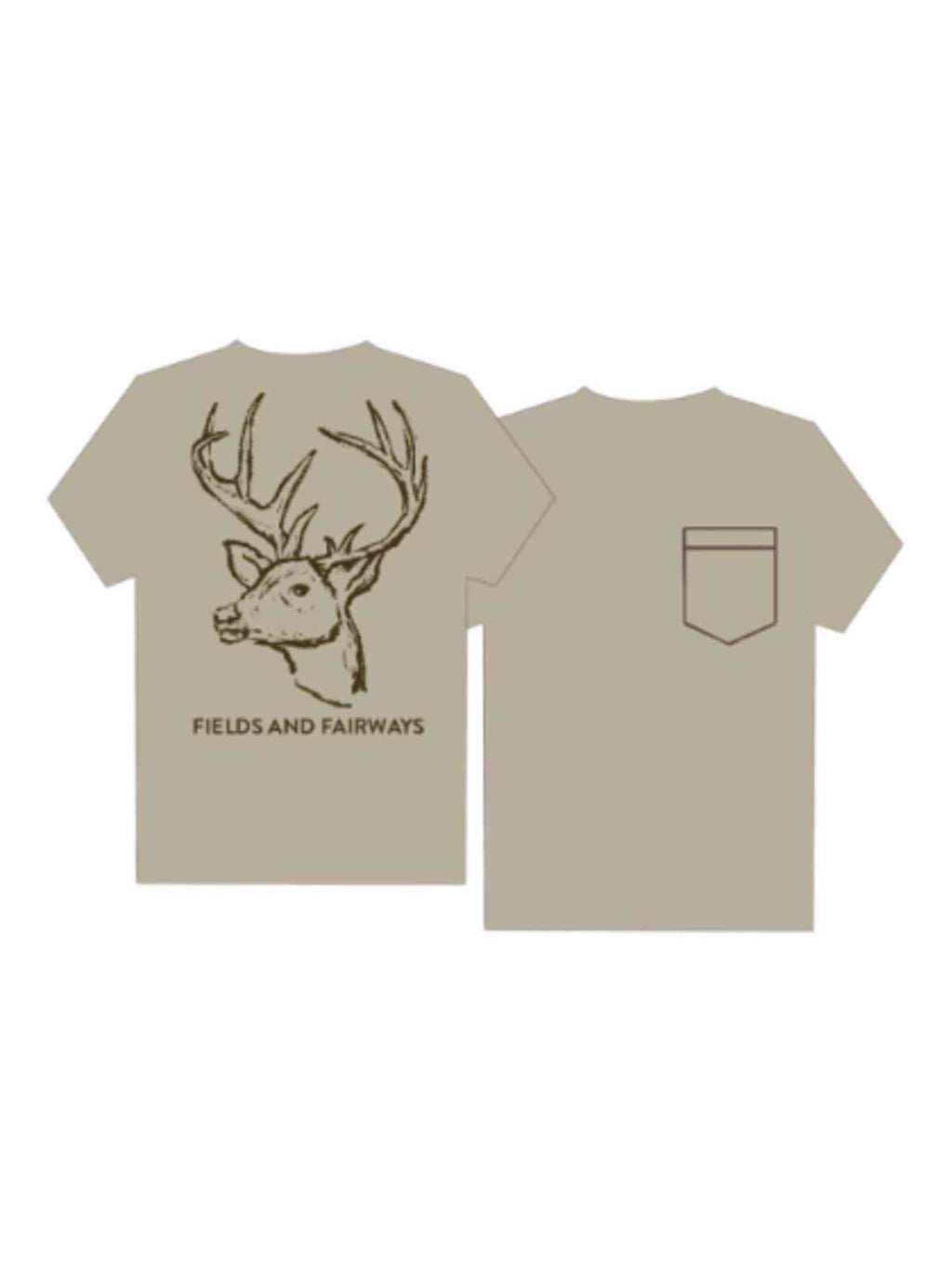Stone Deer Pocket T-Shirt