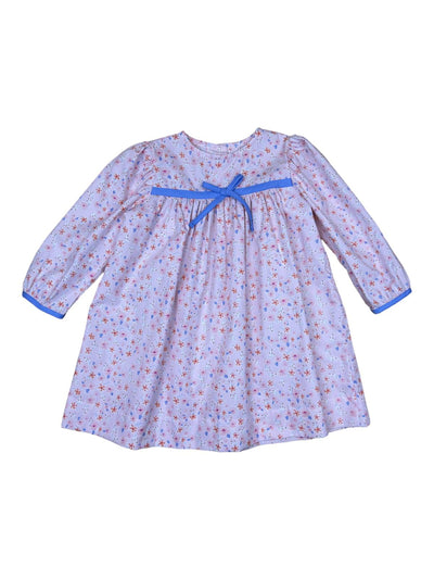 PRE-ORDER Christy Dress - Pink/Periwinkle Floral