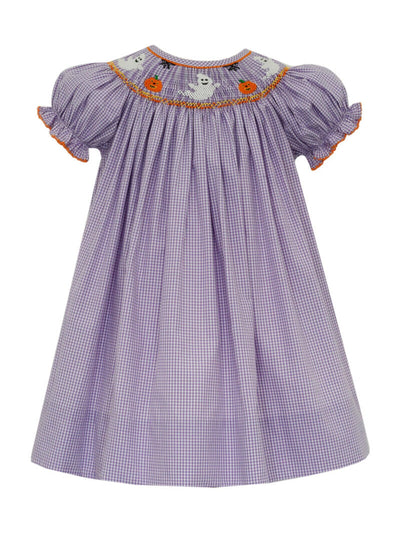 PRE-ORDER Smocked Ghosts Dress