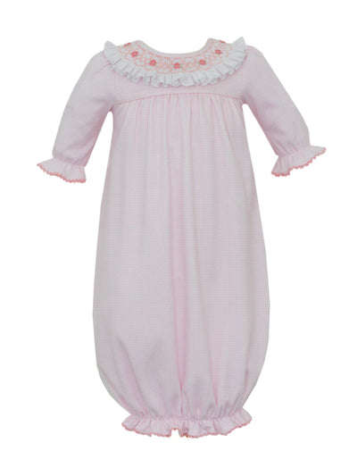 PRE-ORDER Stephanie Smocked Collar Daygown