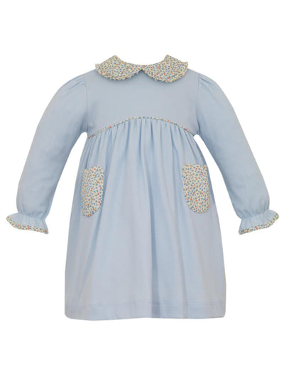 PRE-ORDER Millie Blue Knit Dress