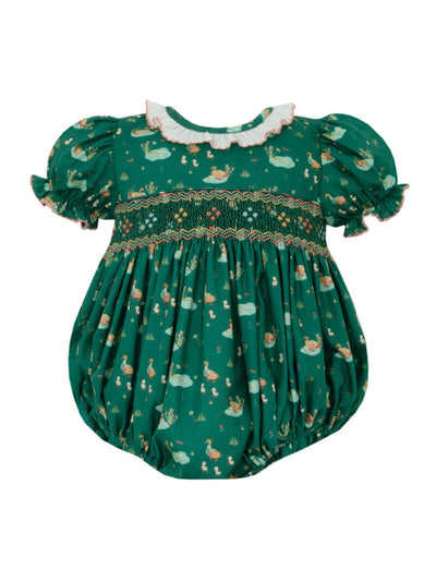 PRE-ORDER Baby Mallard Print Girl Bubble