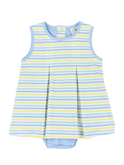 PRE-ORDER Multi Stripe Pleated Bubble