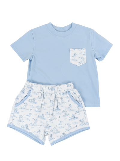 PRE-ORDER Snips & Snails Boys Play Pocket Shorts Set