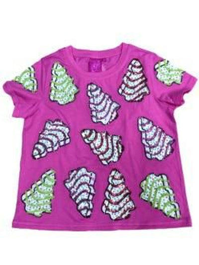 Pink Little Debbie's Trees Tee