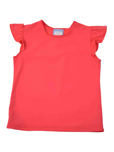 Hot Pink Angel Sleeve Top