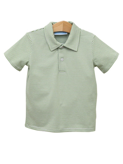 PRE-ORDER Henry Polo- Green Stripe