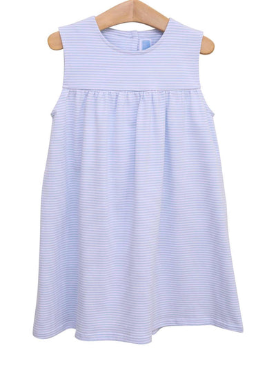 PRE-ORDER Jillian Jumper- Light Blue Stripe