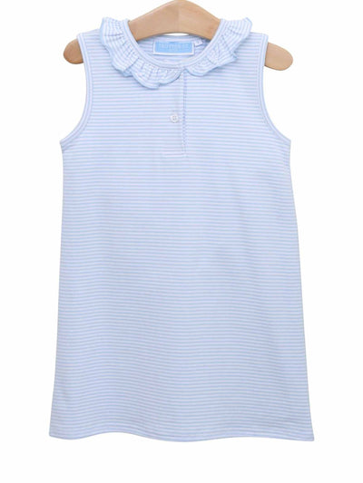 PRE-ORDER Nora Dress-Light Blue Stripe