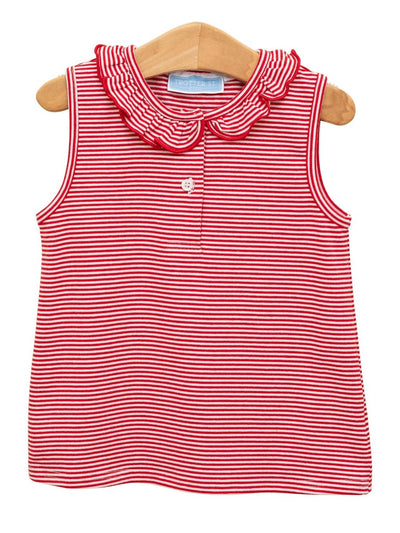 PRE-ORDER Nora Tank- Red Stripe