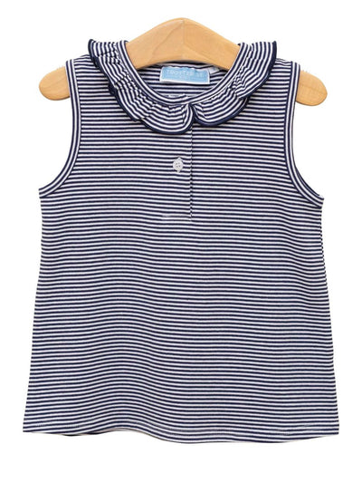 PRE-ORDER Nora Tank- Navy Stripe