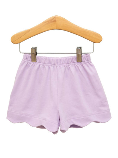 PRE-ORDER Scalloped Shorts- Lavender