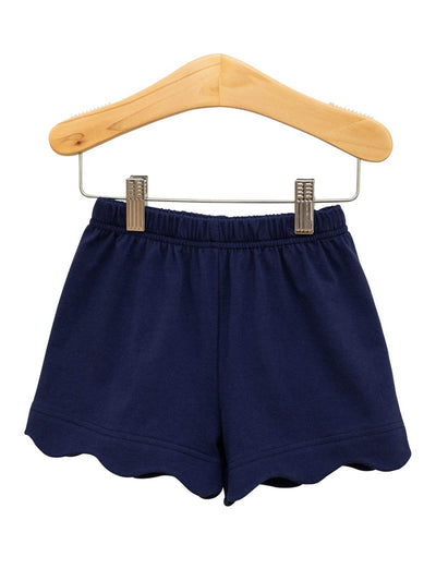 PRE-ORDER Scallop Shorts- Navy