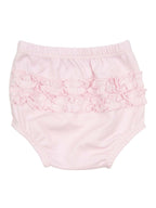 Darling Ducklings Pink Ruffle Diaper Cover Set