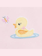 Darling Ducklings Pink Ruffle Diaper Cover Set