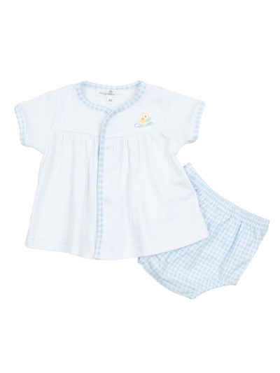 Little Waddlers Blue Diaper Cover Set