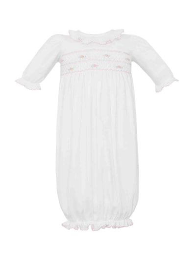 PRE-ORDER Gracie White Knit Gown