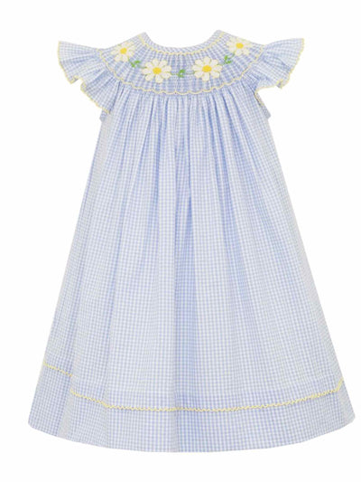 Daisies Smocked Bishop Dress