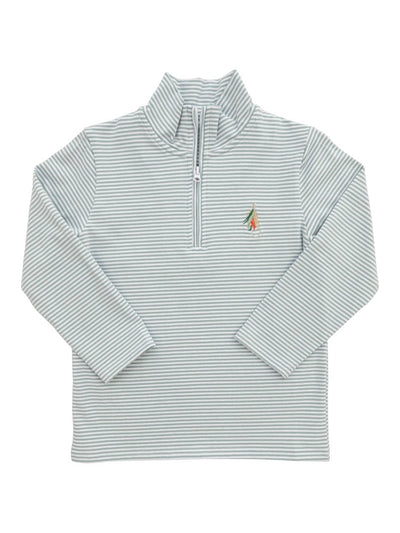 Itsy Bitsy 1/4 Zip Striped Pullover