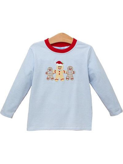 PRE-ORDER Gingerbread Shirt- Blue