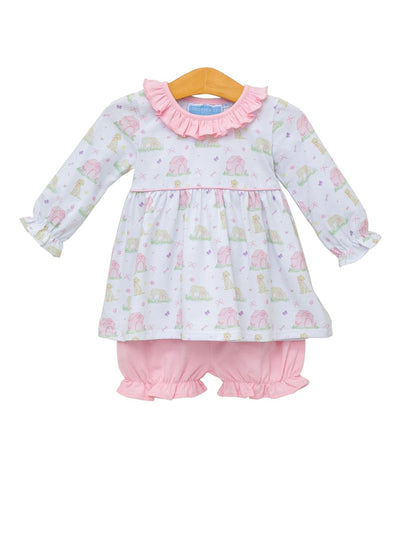 PRE-ORDER Puppy Pals Ruffle Bloomer Set