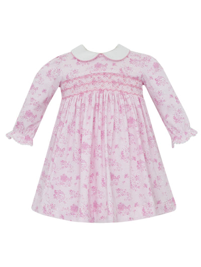 French Toile Knit Dress