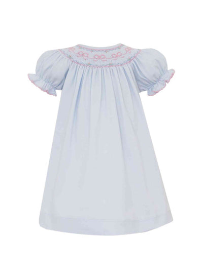 PRE-ORDER Pink Bow Bishop Dress