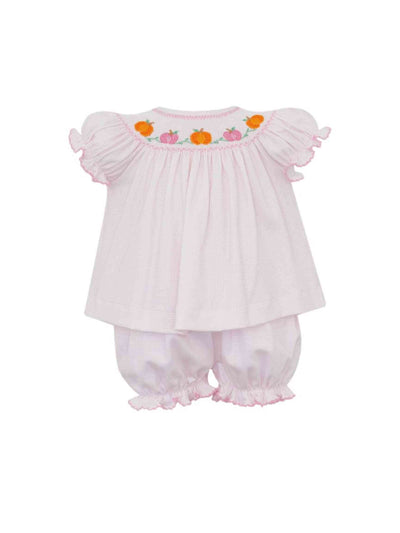 PRE-ORDER Pumpkin Bloomer Set- Pink Check